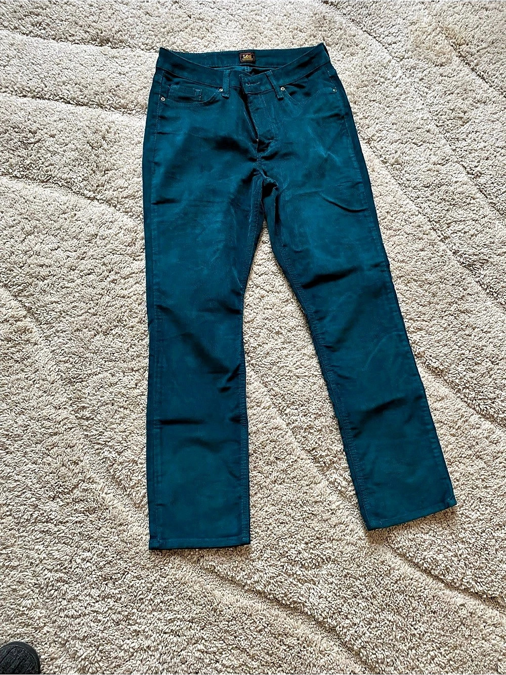 Lee Women’s Teal Corduroy Pants